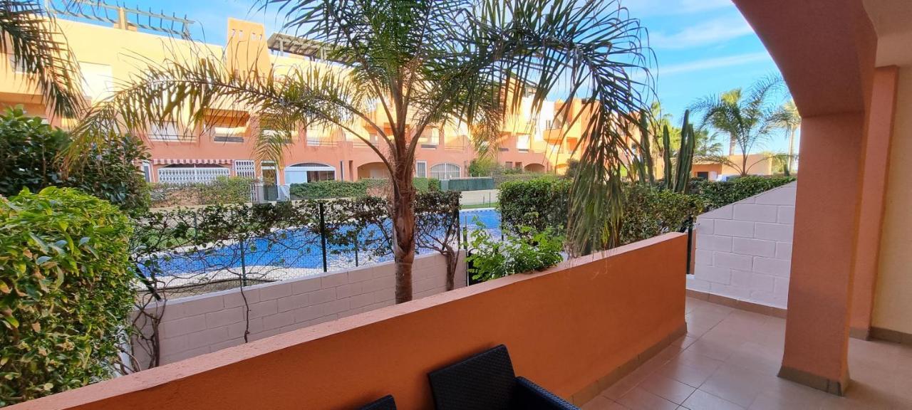 Paraiso de Vera Playa: Beachfront Apartment with Pool Views Exterior photo