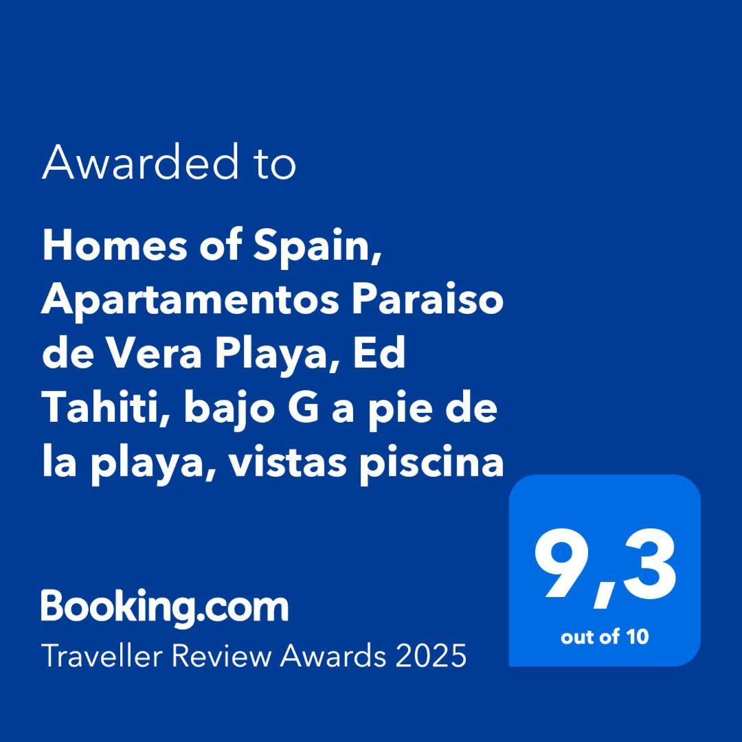 Paraiso de Vera Playa: Beachfront Apartment with Pool Views Exterior photo